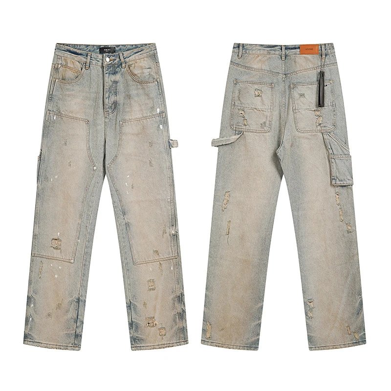 Purple Brand Jeans Loose Straight-Leg Carpenter — AM5022