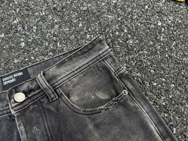 Purple Brand Jeans Distressed flared with frayed hems product detail image 32