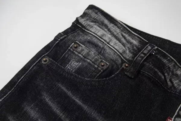 Dsquared2 Distressed Paint-Splatter Black Jeans - 22