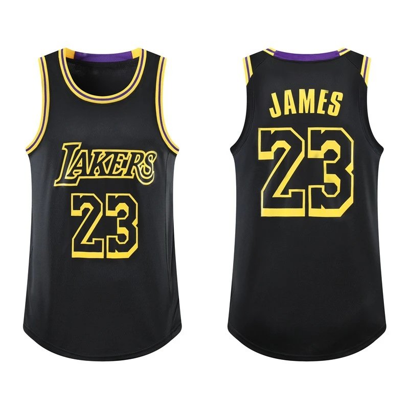 2021 Crewneck Lakers 23-Black