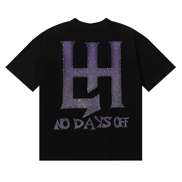 hA. Life Hustlers Graphic Print White T-Shirt - 6
