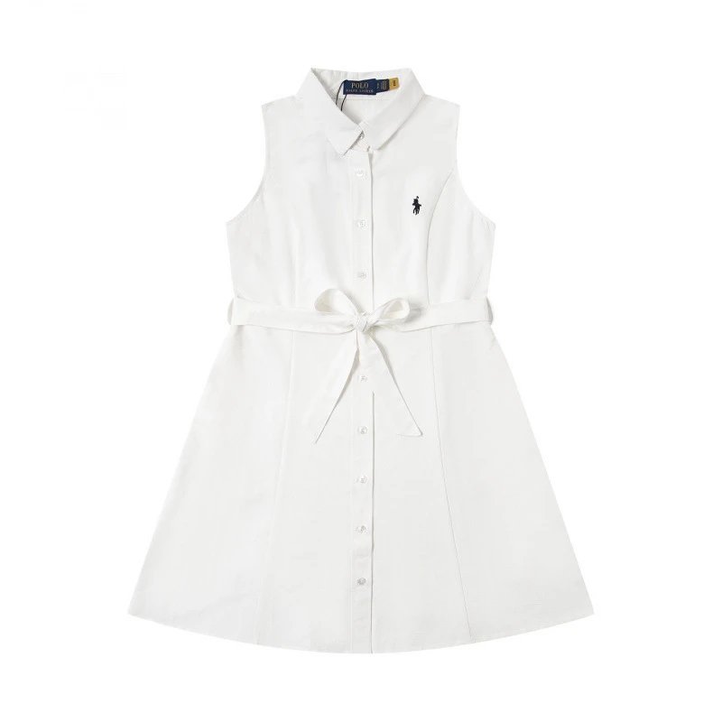 Polo Ralph Lauren Dresses Sleeveless collared button-front belted dress image 4