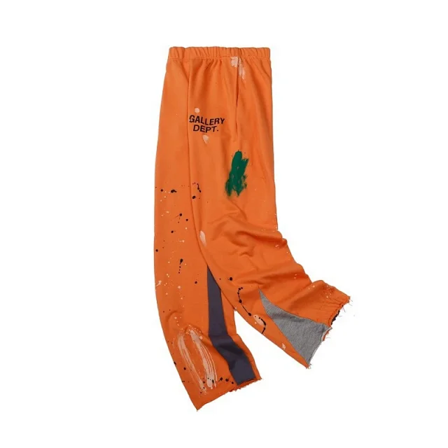 Gallery Dept. Trousers Paint-Splatter Split-Hem Sweatpants product detail image 24