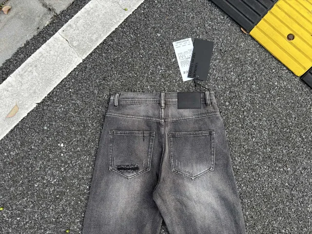 Purple Brand Jeans Distressed flared with frayed hems product detail image 35