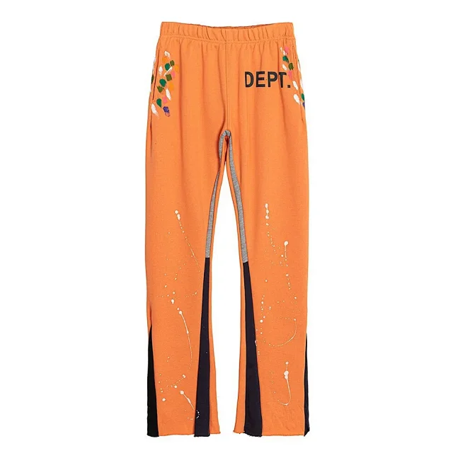 Gallery Dept. Trousers Paint-Splatter Split-Hem Sweatpants product detail image 26