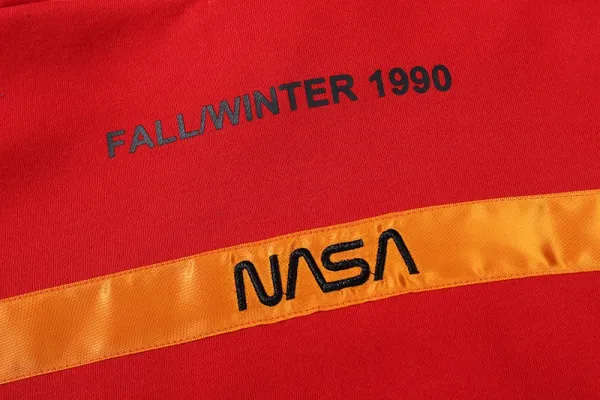 Off-White NASA Print Hoodie White - 9