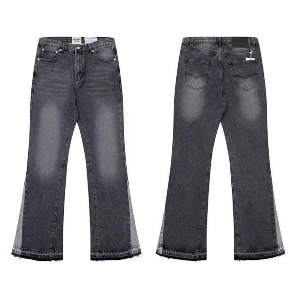 Gallery Dept Patchwork Floral Embroidered Flared Jeans - 6
