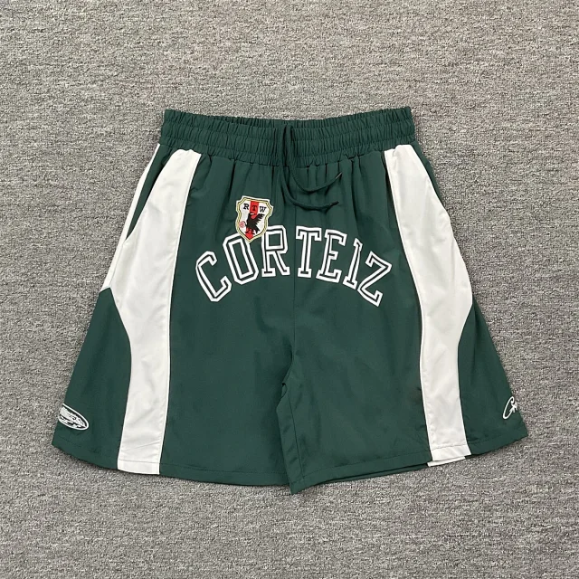Corteiz Shorts Color-Block Logo Print Drawstring product detail image 4