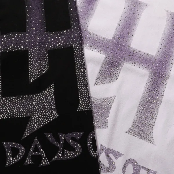 hA. Life Hustlers Graphic Print White T-Shirt - 11