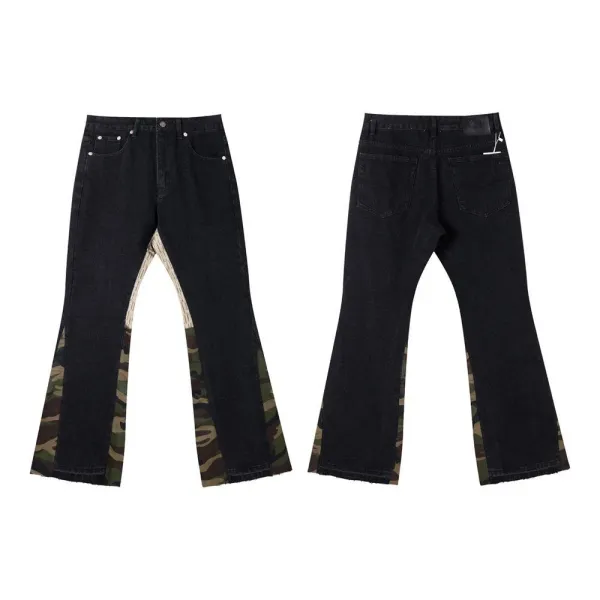 Gallery Dept Patchwork Floral Embroidered Flared Jeans - 29