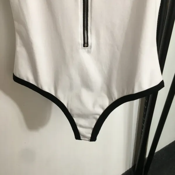 Prada Logo-Embellished Black Bodysuit Underwear - 7