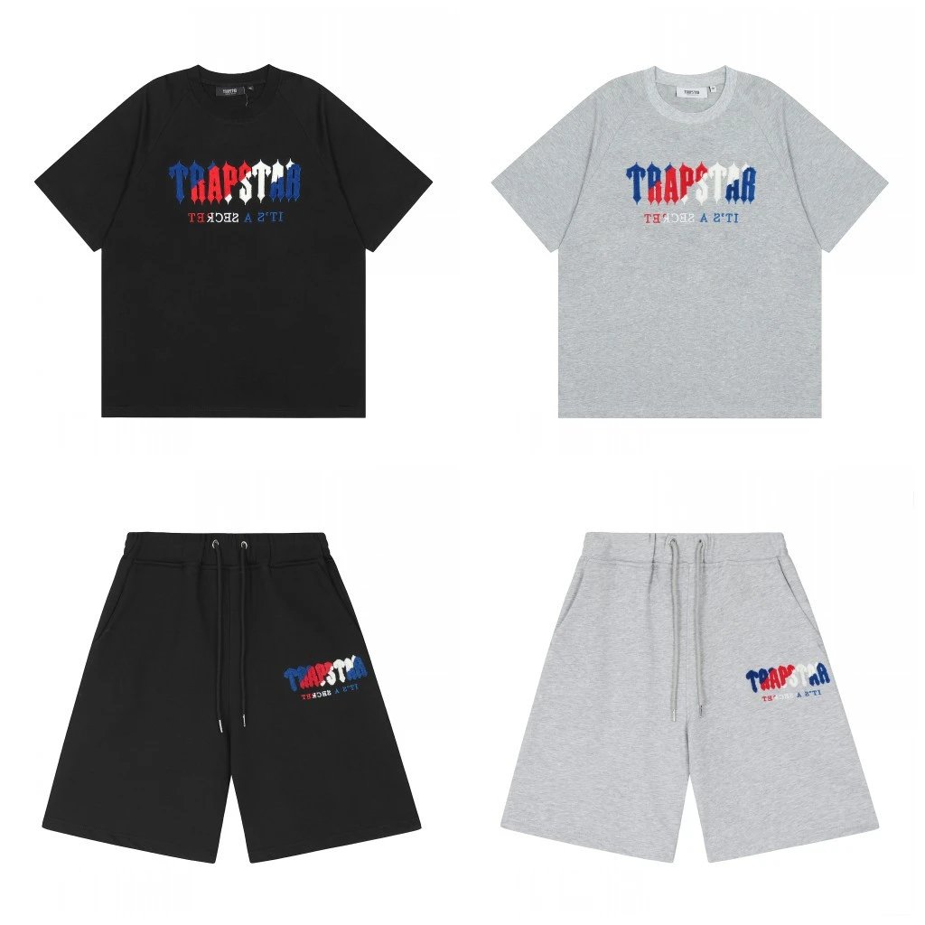 Trapstar London Shooters Black Graphic Shorts - 13
