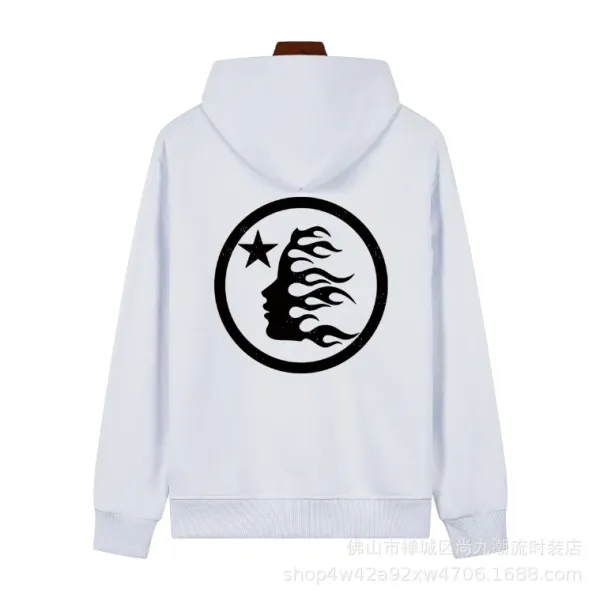 Hellstar Lovers Only Graphic Hoodie White - 13