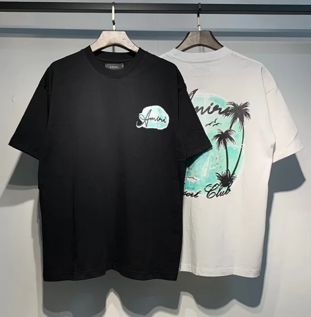 AMIRI T-Shirts Graphic Logo Short-Sleeve T-Shirt product detail image 26