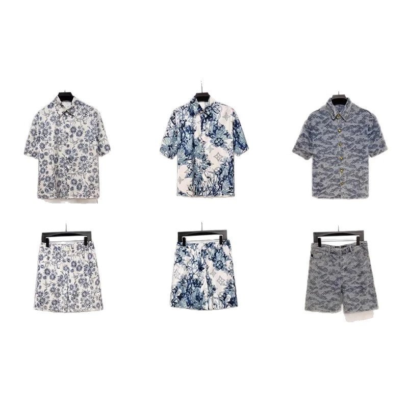 Dior Short-Sleeve Printed Button-Up Shirt image 5