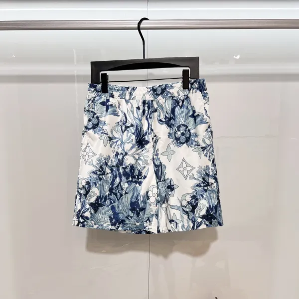 Louis Vuitton Monogram Denim Shorts Light Blue - 7