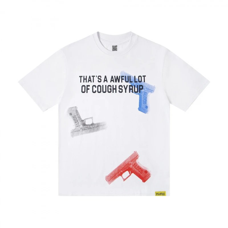 That's a Awful Lot of Cough Syrup Benjamin Franklin graphic — SMU-TS08#White