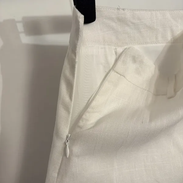 Loewe Square Logo Shirt and Pleated Shorts Set White - 10