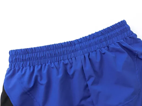 Rhude Panelled Track Shorts Burgundy - 18