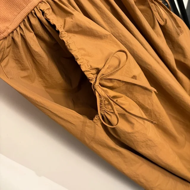 Unbranded Dresses Sleeveless Knit and Gathered Maxi Dress product detail image 7