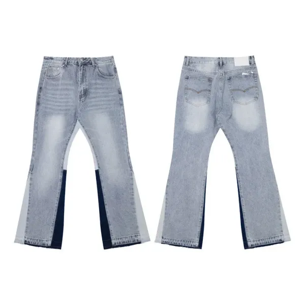 Gallery Dept Patchwork Floral Embroidered Flared Jeans - 23