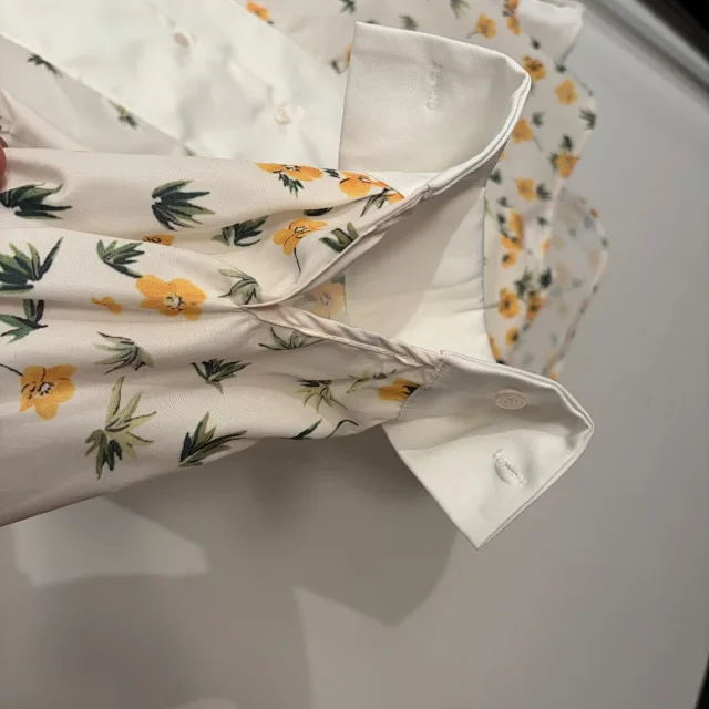 Unbranded Shirts Long-Sleeve Floral Button-Up Shirt product detail image 9