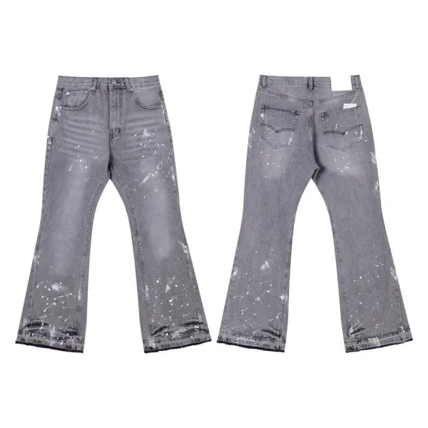 Gallery Dept Patchwork Floral Embroidered Flared Jeans - 33