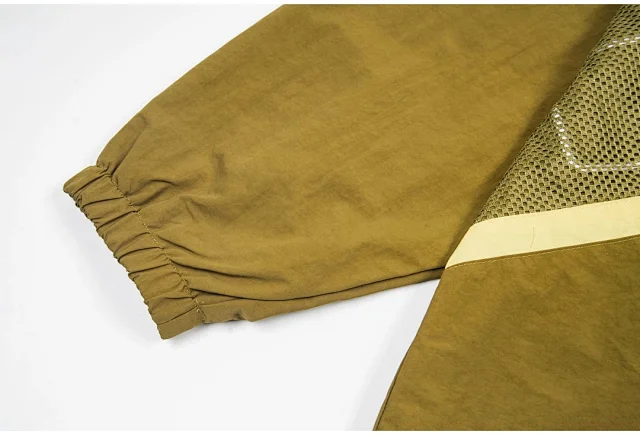 Corteiz Jackets Full-Zip Mesh Logo Panel Jacket product detail image 17