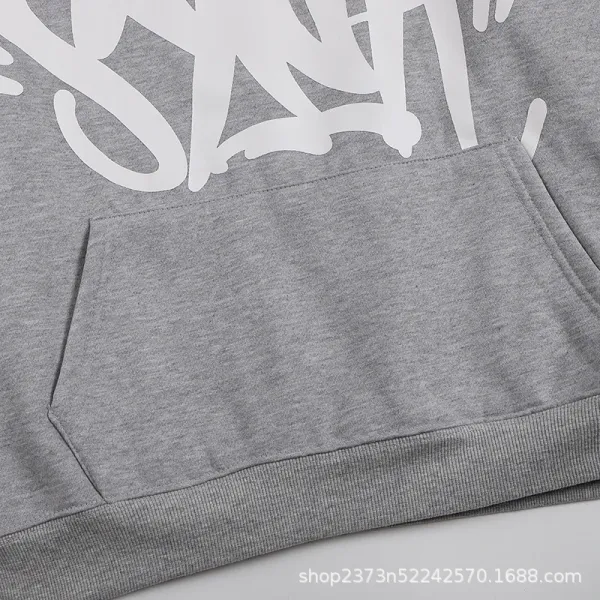 Design Graphic Sweatpants Green with Yellow Script Print - 25