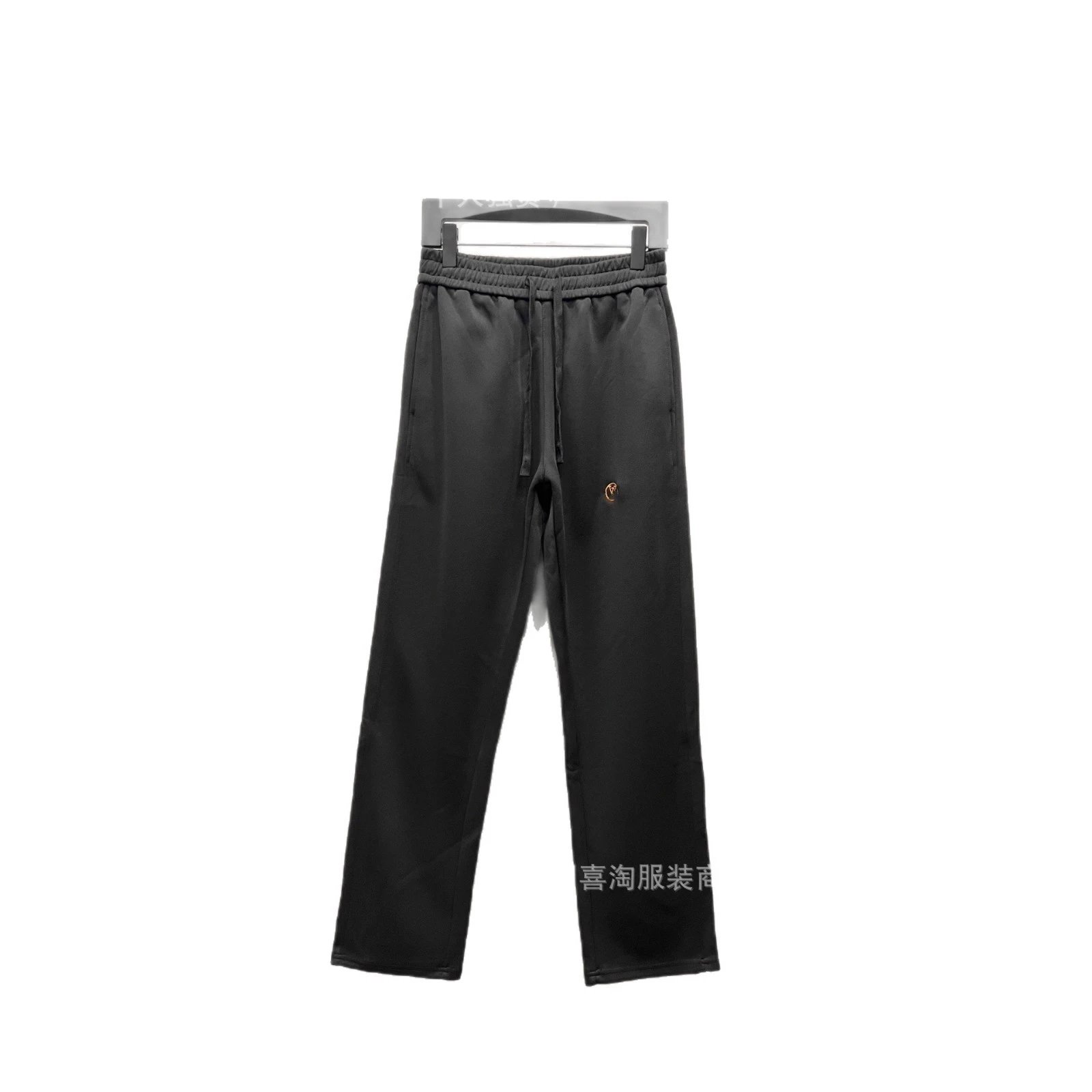 Louis Vuitton Trousers Elastic-Waist Drawstring with Embroidered Logo and Back Patch Pocket image 5
