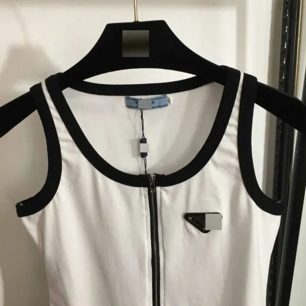 Prada Logo-Embellished Black Bodysuit Underwear - 6
