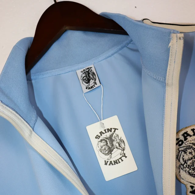 Saint Vanity Tracksuits Zip-up track jacket and striped pants set product detail image 7