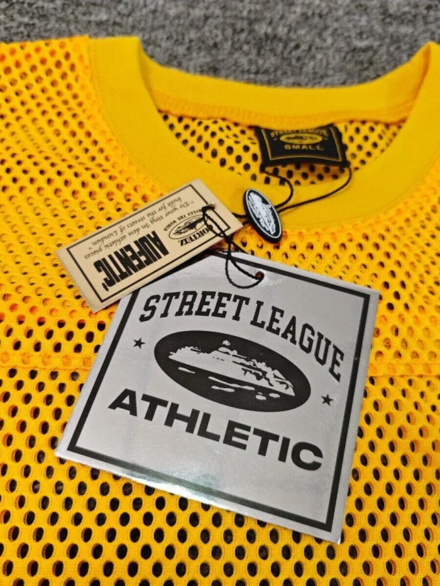 Corteiz T-Shirts Mesh football-style number 18 T-shirt product detail image 12