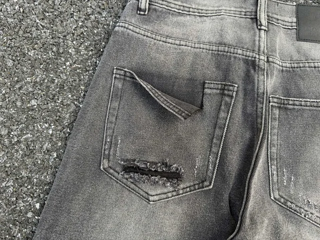 Purple Brand Jeans Distressed flared with frayed hems product detail image 37