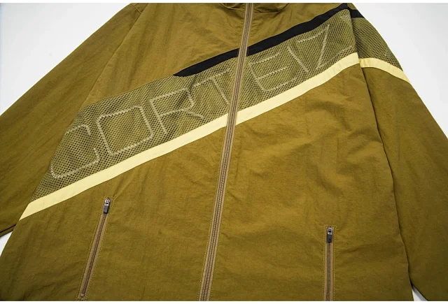 Corteiz Jackets Full-Zip Mesh Logo Panel Jacket product detail image 13