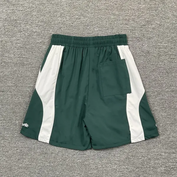 Corteiz Arch Logo Shorts Black / White - 6