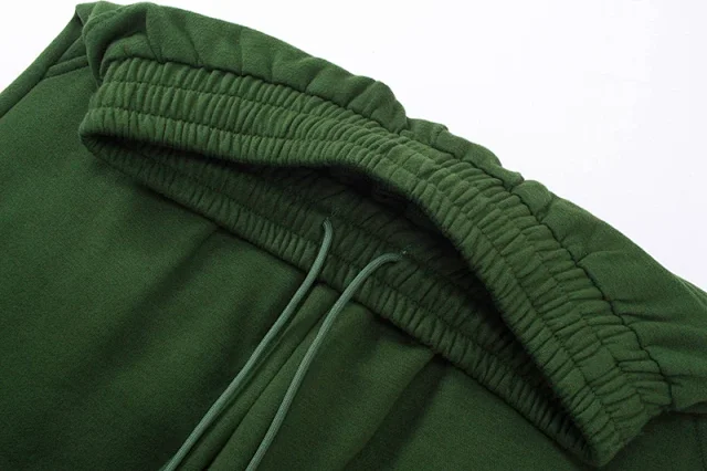 REPRESENT Trousers Elastic-Waist Straight-Leg with Embroidered R Logo product detail image 12