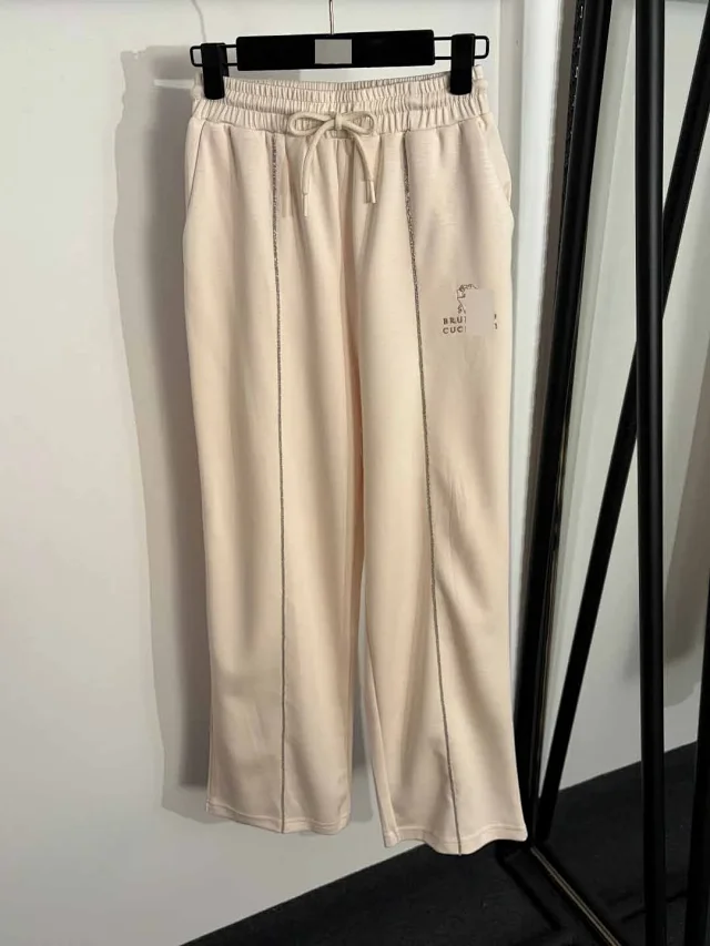Unbranded Tracksuits Short-sleeve T-shirt and drawstring trousers set with contrast piping product detail image 5