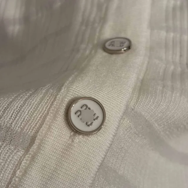 Miu Matching Sets Striped knit cardigan and camisole set product detail image 8
