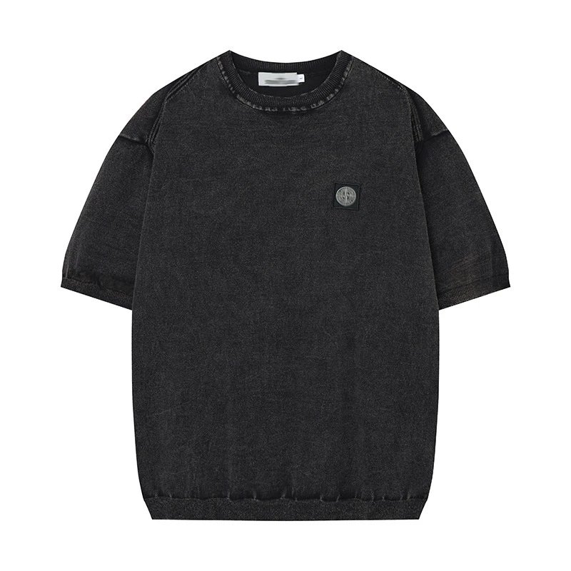 Stone Island Shadow Project Washed Black T-Shirt - 15