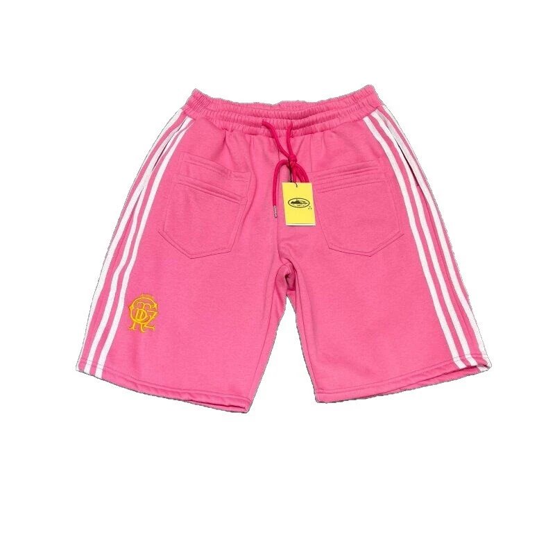 Corteiz Shorts Three-Stripe Embroidered Logo Fleece image 5