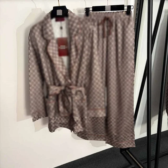 Gucci Matching Sets GG monogram pajama-style shirt and trousers set product detail image 2