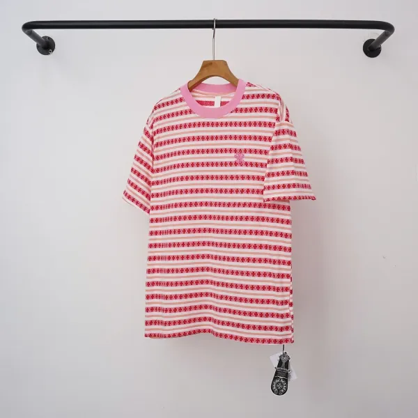 Design Striped Star Pattern T-Shirt Multicolor - 12