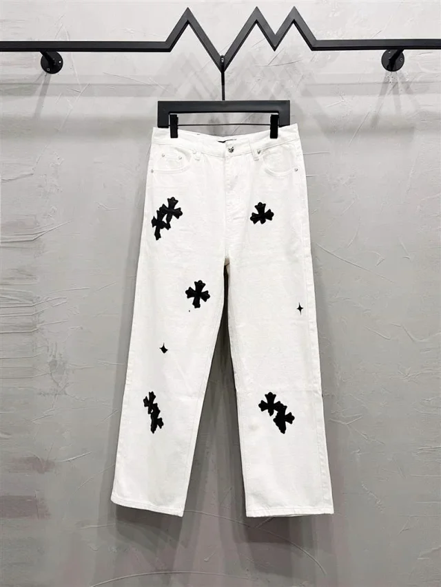 Unbranded Jeans Loose-Fit Cross Patch product detail image 2