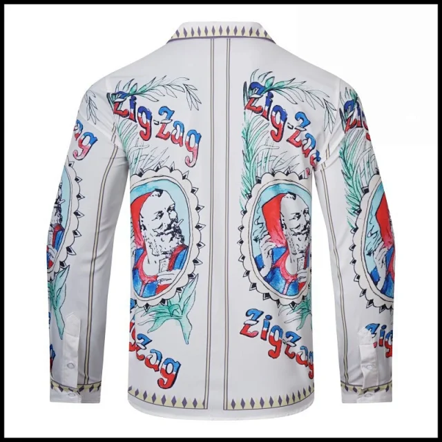 AMIRI Shirts Short-Sleeve Button-Up Graphic Print Shirt product detail image 20