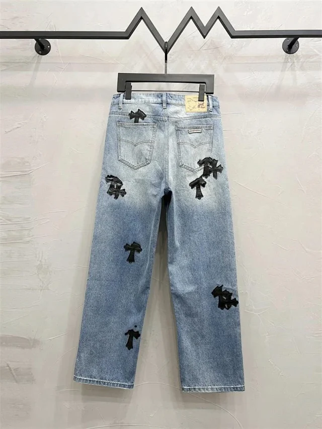 Unbranded Jeans Loose-Fit Cross Patch product detail image 11