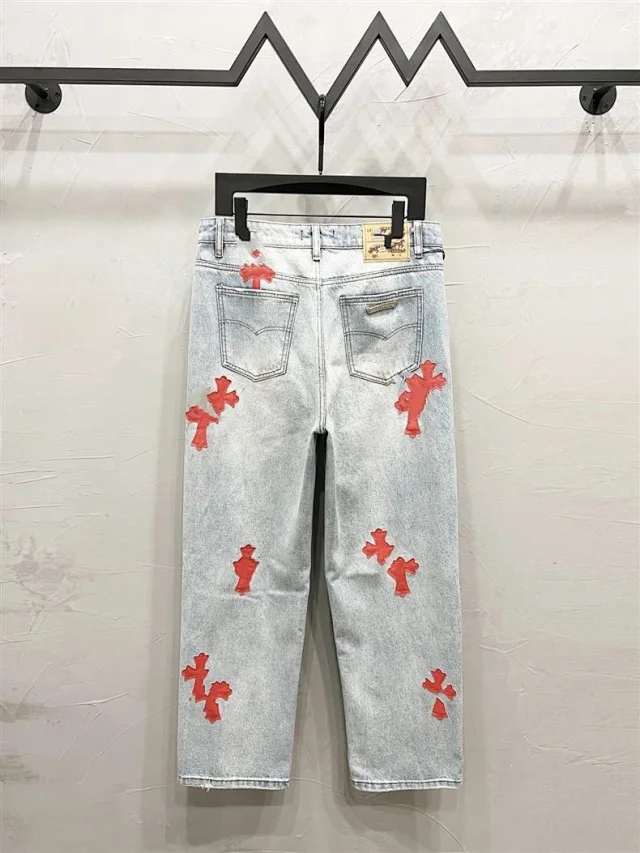 Unbranded Jeans Loose-Fit Cross Patch product detail image 19