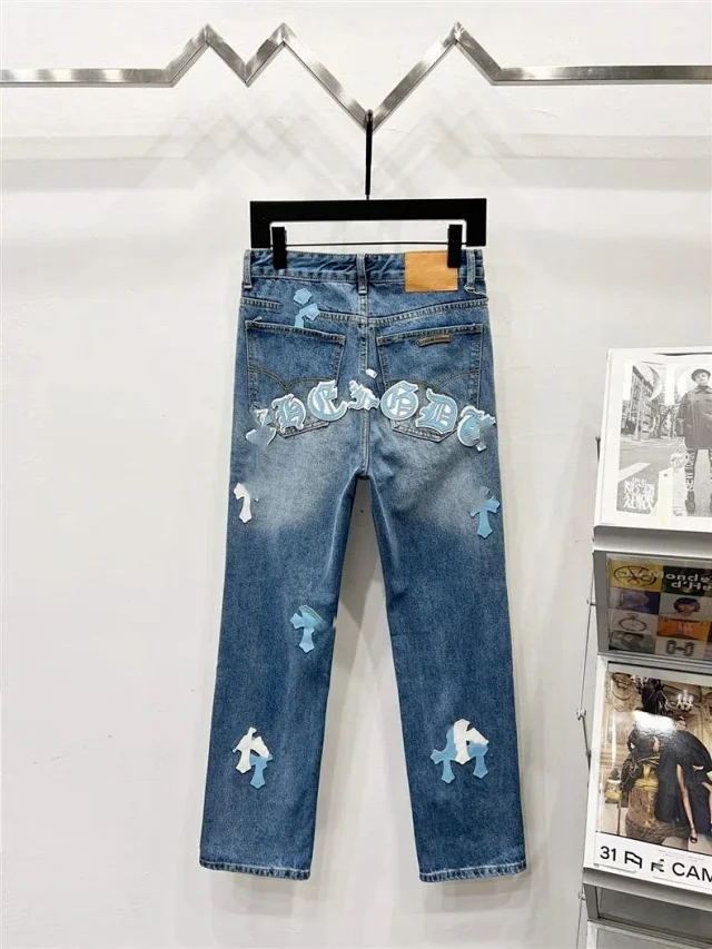 Unbranded Jeans Loose-Fit Cross Patch product detail image 27