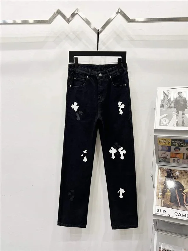 Unbranded Jeans Loose-Fit Cross Patch product detail image 36