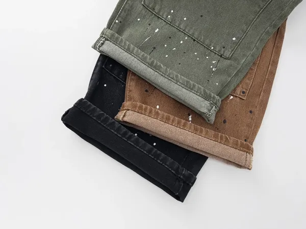 Carhartt Work In Progress Brown Distressed Cargo Jeans - 14